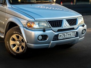 2006 Mitsubishi Pajero Sport I Рестайлинг, серебристый, 870000 рублей, вид 4