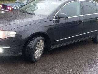 2007 Volkswagen Passat B6, чёрный, 480000 рублей, вид 1