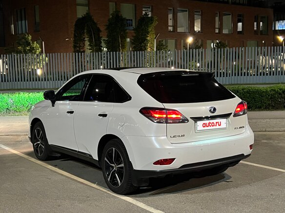 2014 Lexus RX 450h III Рестайлинг, белый, 2950000 рублей - вид 5