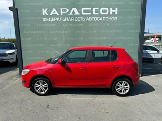 2013 Skoda Fabia II Рестайлинг, красный, 455000 рублей, вид 3