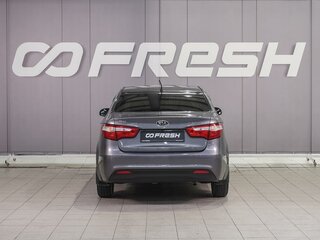2012 Kia Rio 4-speed III, серый, 879000 рублей, вид 4