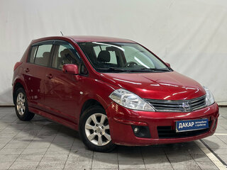 2012 Nissan Tiida I Рестайлинг, красный, 720000 рублей, вид 2