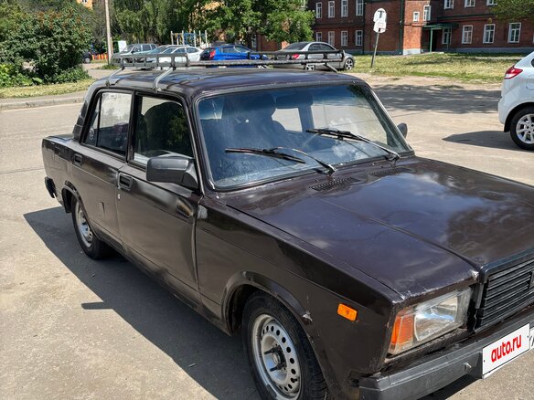 2009 Lada (ВАЗ) 2107, коричневый - вид 2
