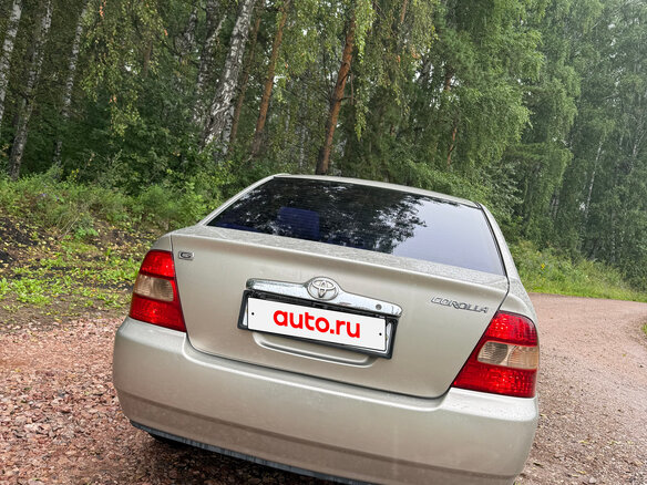 2002 Toyota Corolla IX (E120, E130), серый, 750000 рублей - вид 7
