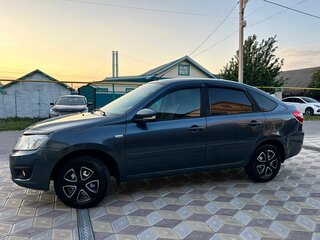 2014 Lada (ВАЗ) Granta I, серый, 600000 рублей, вид 3