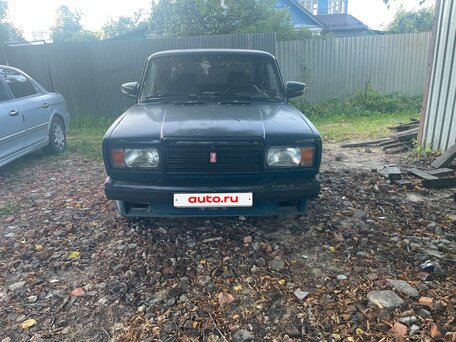 2001 Lada (ВАЗ) 2107, зелёный, 80000 рублей, вид 1