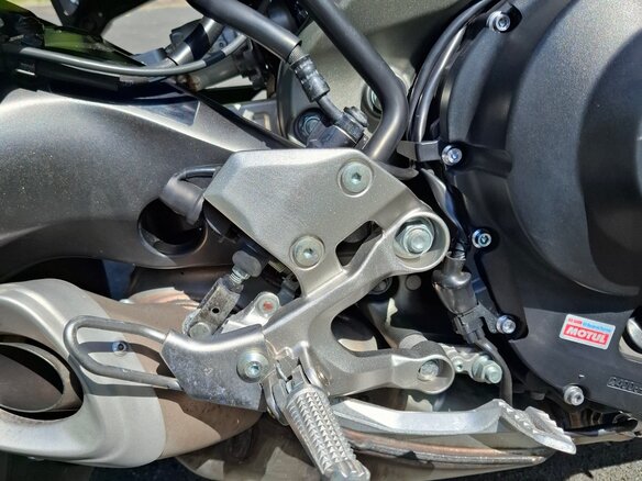 2015 Yamaha MT-09 (FZ-09), оранжевый, 750000 рублей - вид 7