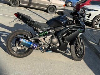 2015 Kawasaki Ninja 400, чёрный, 490000 рублей, вид 3
