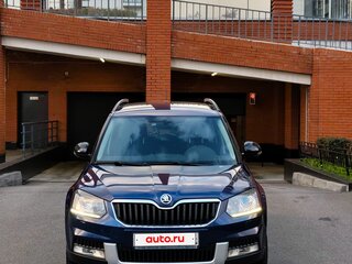 2017 Skoda Yeti I Рестайлинг, синий, 1555000 рублей, вид 4