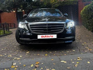 2017 Mercedes-Benz S-Класс 350 d VI (W222, C217) Рестайлинг, чёрный, 4950000 рублей, вид 2