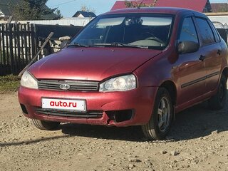 2007 Lada (ВАЗ) Kalina I, красный, 230000 рублей, вид 1