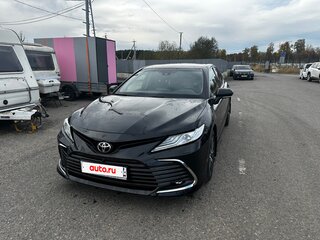 2021 Toyota Camry VIII (XV70) Рестайлинг, чёрный, 4200000 рублей, вид 3