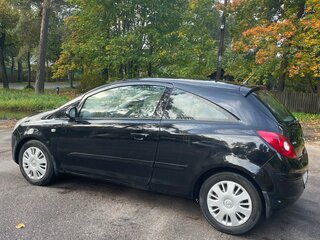 2007 Opel Corsa D, чёрный, 349500 рублей, вид 2