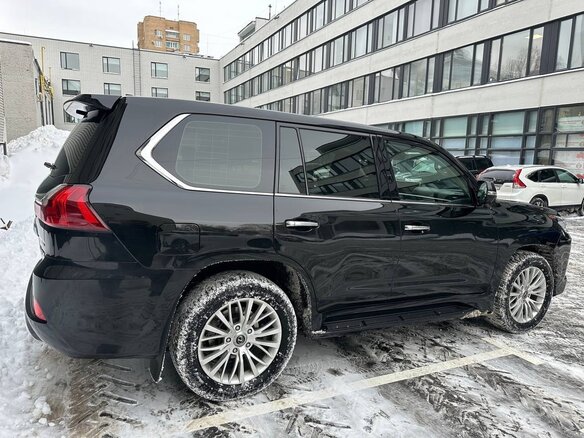 2021 Lexus LX 450d III Рестайлинг 2, чёрный, 12000000 рублей - вид 3