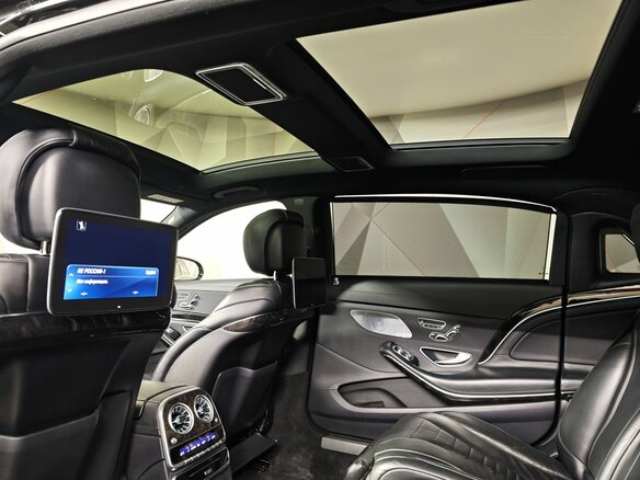 2018 Mercedes-Benz Maybach S-Класс 450 I (X222) Рестайлинг, чёрный, 4750000 рублей - вид 32