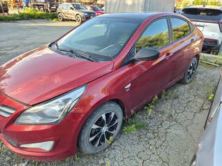 2016 Hyundai Solaris I Рестайлинг, красный, 624000 рублей, вид 2