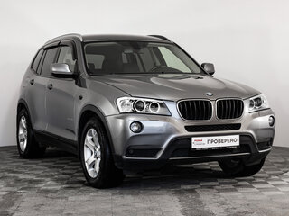 2013 BMW X3 20i xDrive II (F25), серый, 1449000 рублей, вид 3
