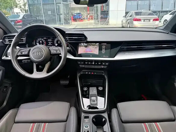2022 Audi A3 Sportback 35 TFSI IV (8Y), фиолетовый, 2146099 рублей - вид 6