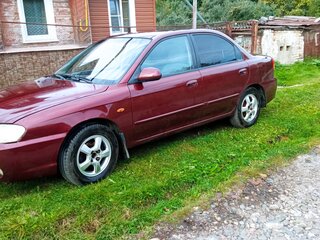 2007 Kia Spectra I Рестайлинг 2, красный, 280000 рублей, вид 4