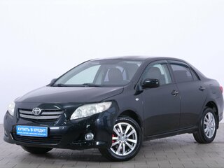 2008 Toyota Corolla X (E140, E150), чёрный, 829000 рублей, вид 3