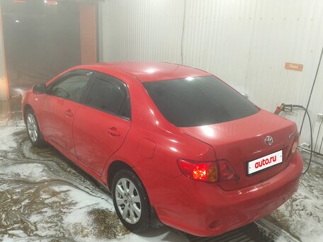 2007 Toyota Corolla AMT X (E140, E150), красный, 450000 рублей, вид 5