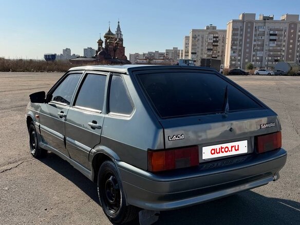 2006 Lada (ВАЗ) 2114, серый, 135000 рублей - вид 4
