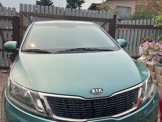 2012 Kia Rio III, зелёный, 850000 рублей, вид 1