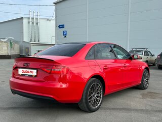 2012 Audi A4 IV (B8) Рестайлинг, красный, 1130000 рублей, вид 3