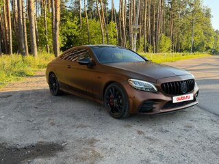 2019 Mercedes-Benz C-Класс AMG 43 AMG IV (W205) Рестайлинг, коричневый, 4200000 рублей, вид 4