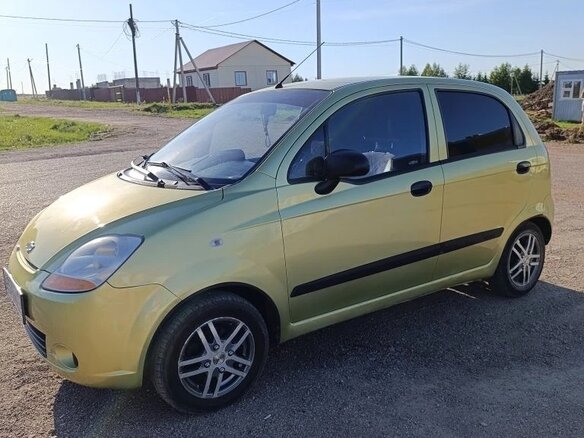 2005 Chevrolet Spark II, золотистый, 299999 рублей