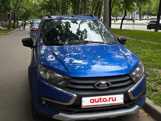 2021 Lada (ВАЗ) Granta Cross I Рестайлинг, синий, 750000 рублей, вид 1