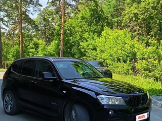 2013 BMW X3 30d xDrive II (F25), чёрный, 3290000 рублей, вид 5