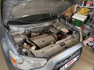 2012 Mitsubishi ASX I Рестайлинг, серый, 1000000 рублей, вид 3
