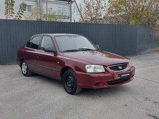 2007 Hyundai Accent ТагАЗ II, красный, 319000 рублей, вид 3