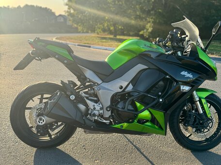 2011 Kawasaki Ninja 1000 SX, зелёный, 750000 рублей, вид 2