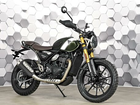 2025 Triumph Scrambler, зелёный, 695000 рублей, вид 1