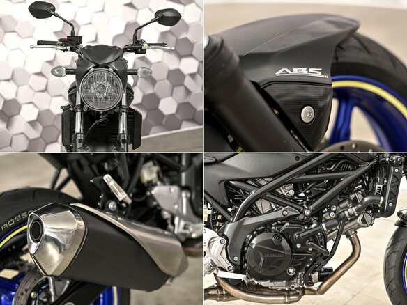 2018 Suzuki SV 650, белый - вид 9