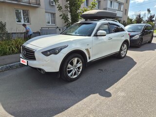 2013 Infiniti QX70, белый, 1600000 рублей, вид 1