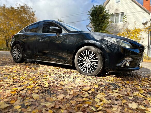 2015 Mazda 3 III (BM), чёрный, 1200000 рублей - вид 8