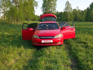 2007 Chevrolet Lacetti I, красный, 250000 рублей, вид 1