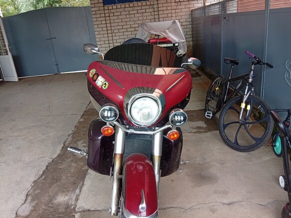 2001 Yamaha Venture Royal, красный, 550000 рублей - вид 2