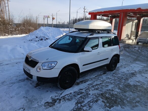 2012 Skoda Yeti I, белый, 850000 рублей - вид 1
