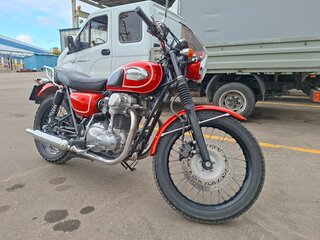 2007 Kawasaki W 650, оранжевый, 580000 рублей, вид 5