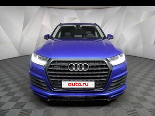 2016 Audi Q7 II (4M), синий, 3027000 рублей, вид 2
