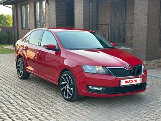 2017 Skoda Rapid I Рестайлинг, красный, 917000 рублей, вид 1