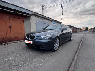 2008 BMW 5 серии 525i V (E60/E61) Рестайлинг, серый, 1600000 рублей, вид 2