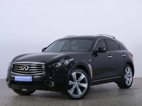 2009 Infiniti FX FX35 II (S51), коричневый - вид 2