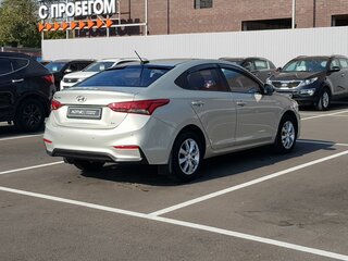 2019 Hyundai Solaris II, бежевый, 1299000 рублей, вид 4