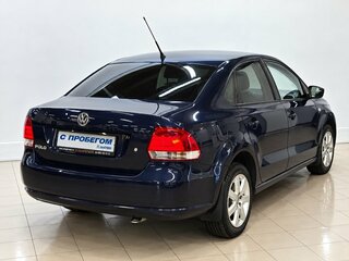 2012 Volkswagen Polo V, синий, 770000 рублей, вид 4