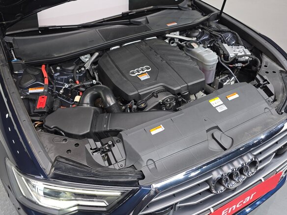 2022 Audi A6 45 TFSI V (C8) Рестайлинг, синий - вид 5